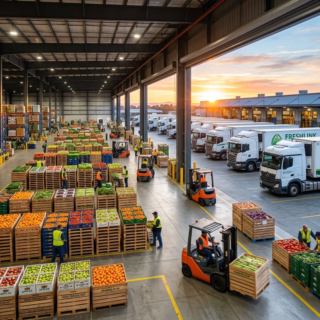 Al Aweer Fruit and Vegetable Market Dubai UAE